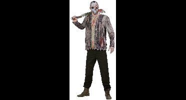 Smiffys - Friday The 13th, Jason Voorhees Kostuum - S - Multicolours