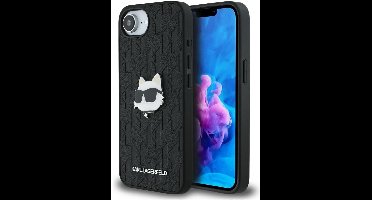 Karl Lagerfeld Hoesje Monogram Choupette Voor Iphone 16E Elegante Bescherming