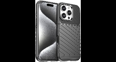 Hurtel Thunder Case Voor Iphone 16E Siliconen Hoesje Hoge Bescherming