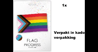 Vlag LGBT pride 90cm x 150cm - EAN.8720823851826 - Vlag verpakt in nette doos - Landen festival thema feest fun verjaardag