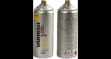 Vernis - Acrylvernis - Beschermende Lak - Topcoat - Finishlaag - Beschermlaag - Laklaag - Glossy Spray - 400 ml - Voor Canvas & Kunstschilders