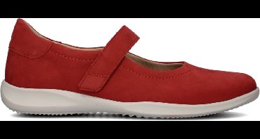 Hartjes Sneakers Dames - Lage sneakers / Damesschoenen - Suède - 162.2102 Goah - Rood - Maat 39.5