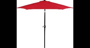 Springos Parasol | Parasols | Kantelbaar | Met Ventilatie | Rood | 250 cm