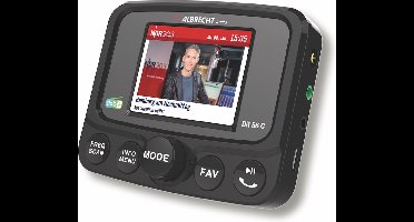 Albrecht DR 56C - Radio - DAB+ Autoradio Tuner - Kleurendisplay