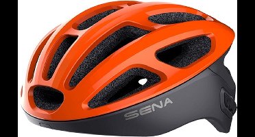 Sena R1 Smart Cycling helm Electric Tangarine maat S