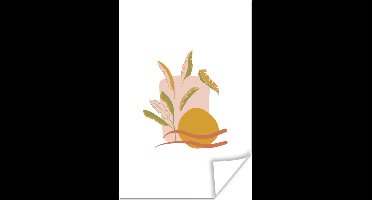 Poster Bladeren - Zon - Abstract - Botanisch - 20x30 cm