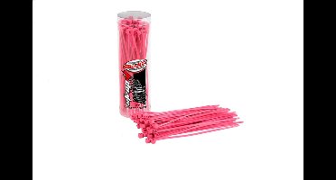 Team Corally - Strap-it - Kabelbinders - Pink - 2.5x100mm - 50 st