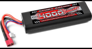 Team Corally - Sport Racing 30C - 4000Mah - 2S - 7,4V - T-Plug - Hard Case