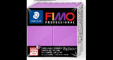 FIMO professional - ovenhardende, professionele boetseerklei blok 85 g - lavendel