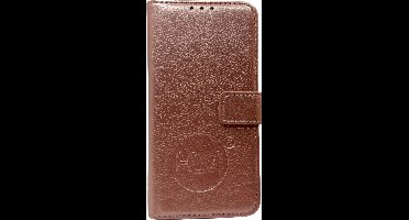 HEM Telefoonhoesje Geschikt Voor Samsung Galaxy S24 Ultra – Roze Goud (Rose Gold) Portemonnee Hoes Met Lederen Look – 360° Beschermende Book Case Met Pasjeshouder En Magnetische Sluiting