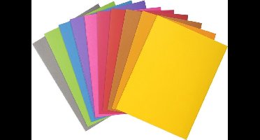 Exacompta ROCK''S 80 Inlegmappen - 22x31cm - A4 - 100 stuks