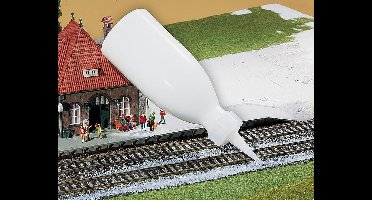 Faller - Beddingslijm, grintgrijs, 250 ml - modelbouwsets, hobbybouwspeelgoed voor kinderen, modelverf en accessoires