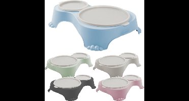 Rotho combi voerbak SALLY antraciet