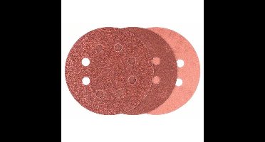 Bosch 6-delige schuurbladset voor excenterschuurmachines 115 mm - korrel 60; 120; 240