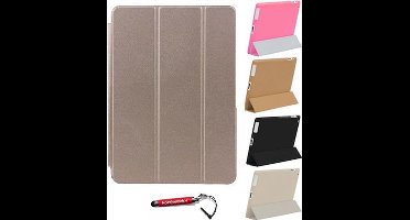 iPad Air 1 Smart Cover goud / Vouw hoesjes Apple iPad Air 1 / Vouw hoesje iPad Air 1