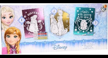 Kleurset Frozen metallic folie