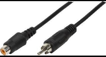 LogiLink RCA - RCA, 10m audio kabel Zwart