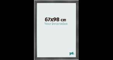 Your Decoration - Fotolijst 67x98 cm - MDF - Zwart Mat - Pisa