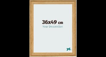 Your Decoration - Fotolijst 36x49 cm - MDF - Dennen Houtnerf - Lazio