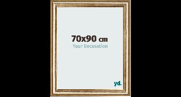 Your Decoration - Fotolijst 70x90 cm - MDF - Goud Antiek - Lazio