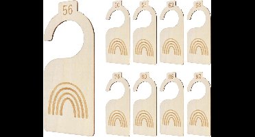 Babykleding kastverdelers - 8 stuks omkeerbare scheidingswanden voor optimale organisatie