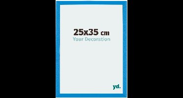 Your Decoration - Puzzellijst 25x35 cm - Helder Blauw - Puzzellijst 500-1000 stukjes - MDF Fotolijst - Mura