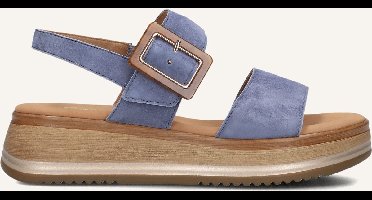 Gabor 744 Sandalen - Dames - Blauw - Maat 37
