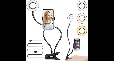 Ringlamp met Statief - Ring Light - Verstelbaar - Led Verlichting