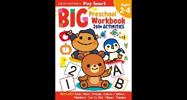 Play Smart- Play Smart Big Preschool Workbook Ages 2-4