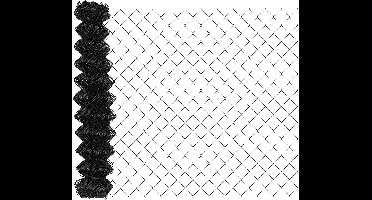 vidaXL - Kettinglinkheining - Grijs