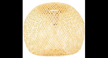 BOHO Bamboe Lampenkap 40cm - Natuurlijk en Uniek