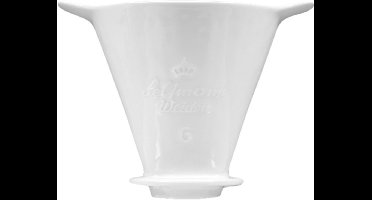 Koffiefilter Maat 6 Porselein voor Koffiezetapparaten