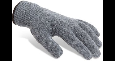 12 Paar Antislip Katoenen Werkhandschoenen XL – PVC Noppen – Antislip – Grijs - Heren en Dames - 12 Paar [11129XL12]