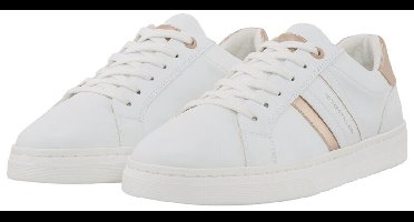 Tom Tailor - Sneakers met metallic details - Maat 39 - white
