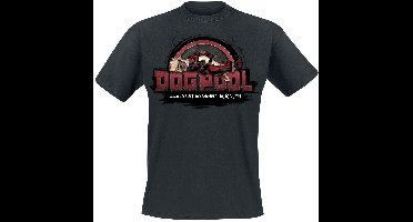 Deadpool 3 - Deadpool And Wolverine - Dogpool Heren T-shirt - zwart - S