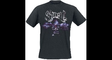 Ghost Portrait Wide Logo Heren T-shirt - zwart - S