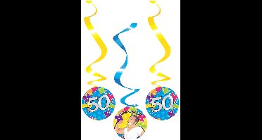 Haza Original Feestslinger Abraham 3 Stuks