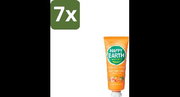 Happy Earth – Deodorant Cream – 100% Natuurlijk Rose Petitgrain – 40 ml - Bulkverpakking - 7 stuks