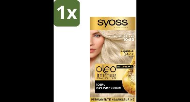 Syoss Oleo Intense - Haarverf - 10-50 - Licht Asblond - 115ml