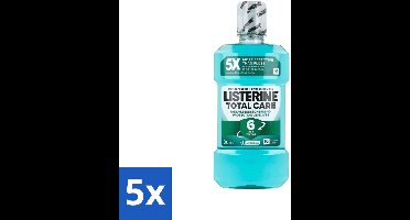 Listerine – Mondwater – Total Care – Tandvleesbescherming – 500 ml - Bulkverpakking - 5 stuks