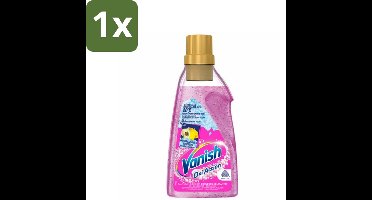 1 x Vanish - Vlekverwijderaar - Oxi Action Wasbooster Gel - Voor Gekleurde Was - 750 ml - Gekleurde Was - Vlekverwijdering - Wasbooster Gel - Kleurbehoud - Vlekken Verwijderen