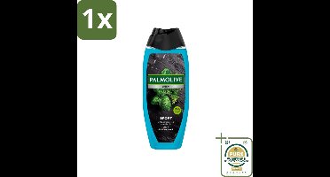 1 x Palmolive Men - Sport 3-in-1 - Douchegel - Verfrissend & Verzorgend - 500 ml- 3-in-1 Douchegel - Sport Douchegel - Mannelijke Douchegel - Verzorging Voor Mannen - Douchegel Voor Lichaam Haar Gezicht