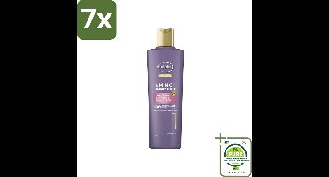 7 x Andrélon – Shampoo – Pro Care Amino+ Glossy Shine – 250 ml - Grootverpakking - Glans Haar - Zachtheid Haar - Stralend Haar - Gezond Haar - Stug Haar