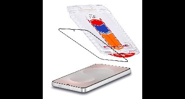 Accezz Screen protector - Geschikt voor Samsung Galaxy S25 Edge - glas screenprotector met anti-dust applicator