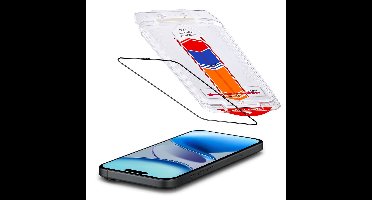 Accezz Screen protector - Geschikt voor Apple iPhone 17 Air - glas screenprotector met anti-dust applicator