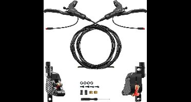 DYISLAND LD-210S Hydraulische schijfremset, 2-PIN/Hydraulische remset voor elektrische scooter/E-scooter