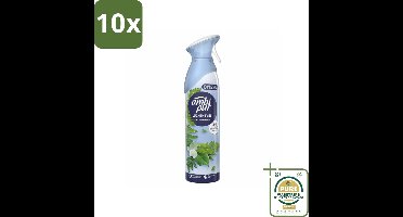 10 x Ambi Pur - Air Effects - Spray Luchtverfrisser - Ochtend Dauw - 185 ml - Grootverpakking - Luchtverfrisser - Geurneutraliseren - Ochtenddauw - Frisse Geur - Geurverwijdering