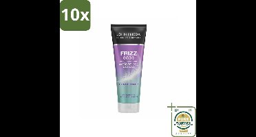 10 x John Frieda – Conditioner – Frizz Ease Weightless Wonder – Lichtgewicht verzorging – 250 ml - Grootverpakking - Koffiezetapparaat