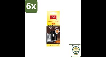 Melitta - Perfect Clean – Reinigingstabletten – Voor volautomatische espressomachines – 4 tabletten - Voordeelverpakking - 6 stuks - Zetgroep reinigen - Koffieolie verwijderen