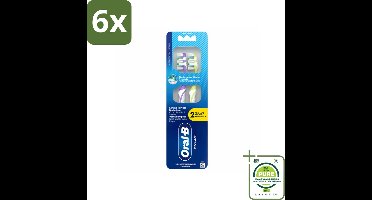Oral-B - Pro-Clean – Tandenborstel – Manueel – 2-pack - Voordeelverpakking - 6 stuks - Handtandenborstel - Tandenborstel